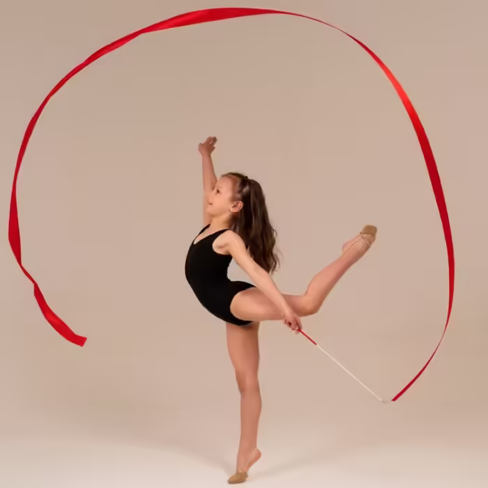 Палка гимнастическая с лентой Grace Dance Ribbon with stick - 5