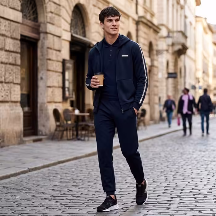 Hanorac EA7 EMPORIO ARMANI LOGO SERIES - 4