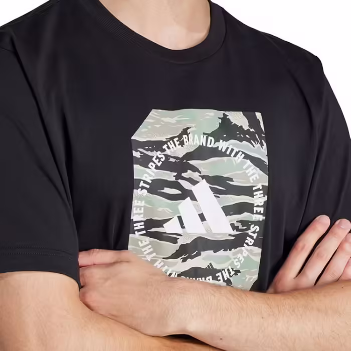 Tricou Adidas M C CAMO BOX T - 5