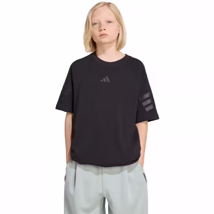 Tricou Adidas J FI 3S  TEE Negru 128