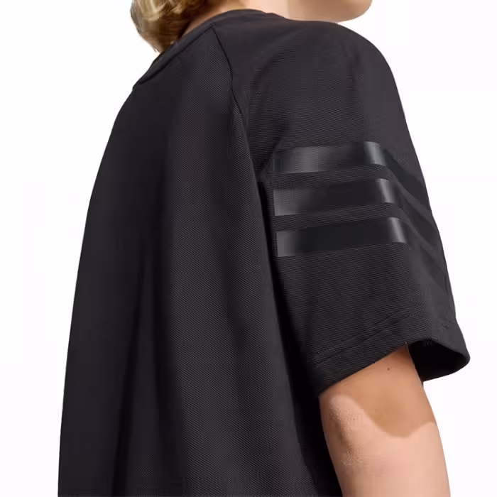 Tricou Adidas J FI 3S  TEE Negru 128 - 5