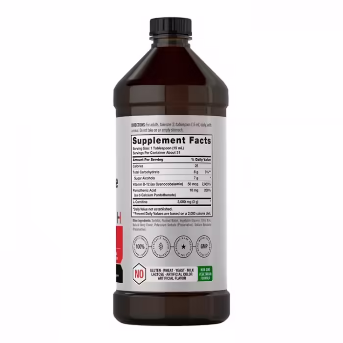 Карнитин Now Sports CARNITINE LIQUID 3000MG 16 OZ - 2