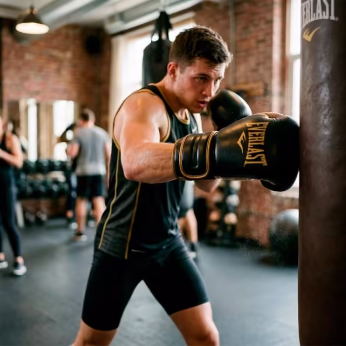 Перчатки для бокса Everlast POWERLOCK 2R 14OZ - 7