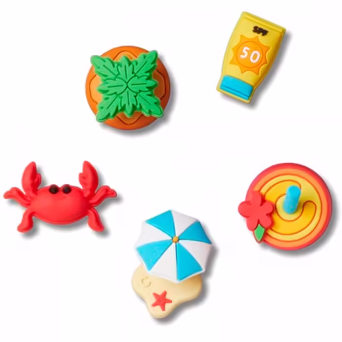 Джибитсы Crocs Beachy 5 Pack