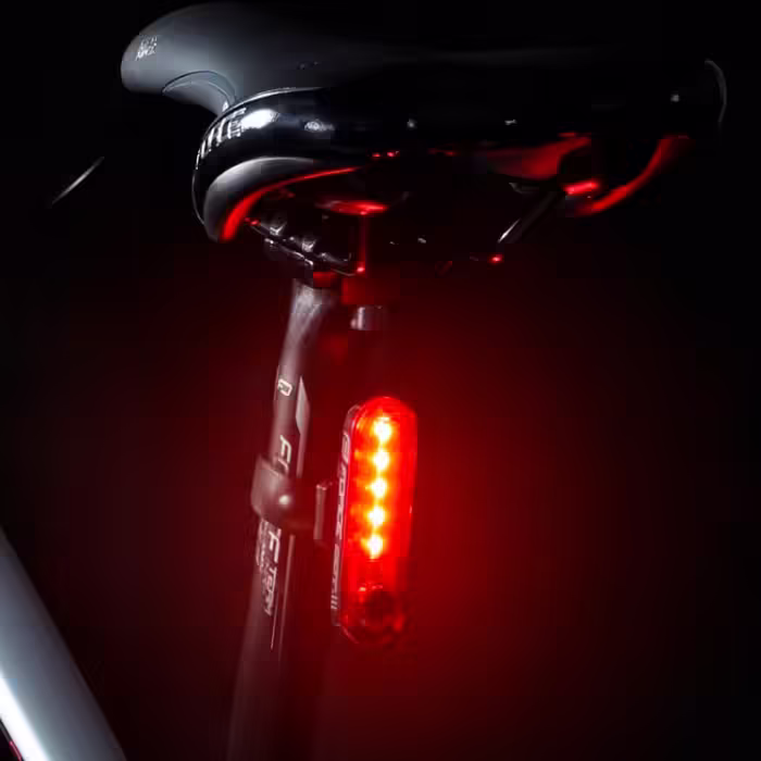 Фонарь задний Force DOT 20LM, 5x LED, USB - 4