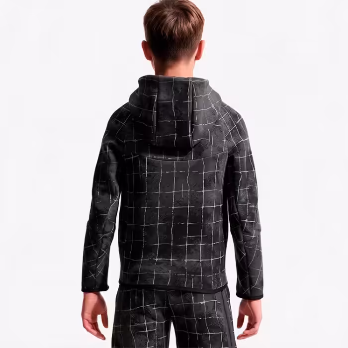 Толстовка Nike TECH FLEECE HOODIE Черный L - 2