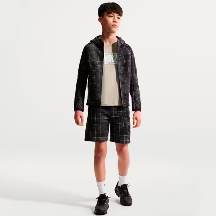 Толстовка Nike TECH FLEECE HOODIE Черный L - 3
