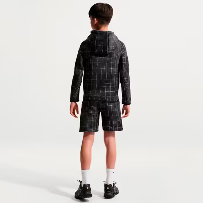Толстовка Nike TECH FLEECE HOODIE Черный L - 4