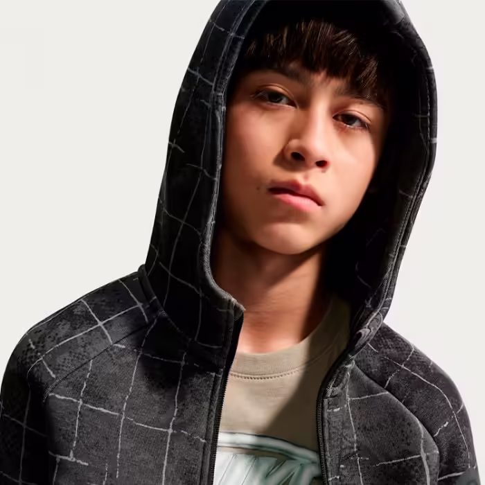 Толстовка Nike TECH FLEECE HOODIE Черный L - 6