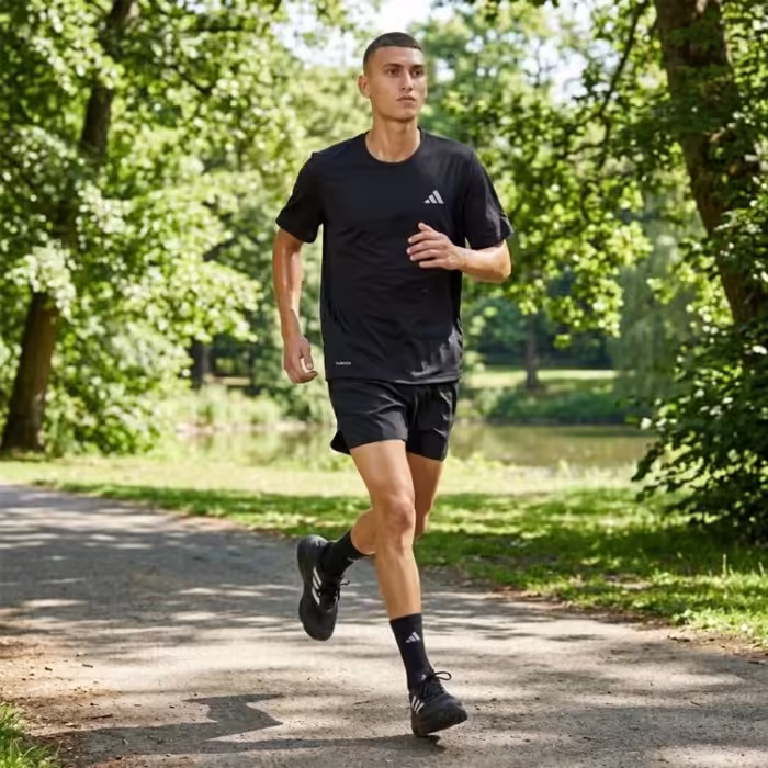 Футболка Adidas ADI365 ESSENTIALS Черный S - 8