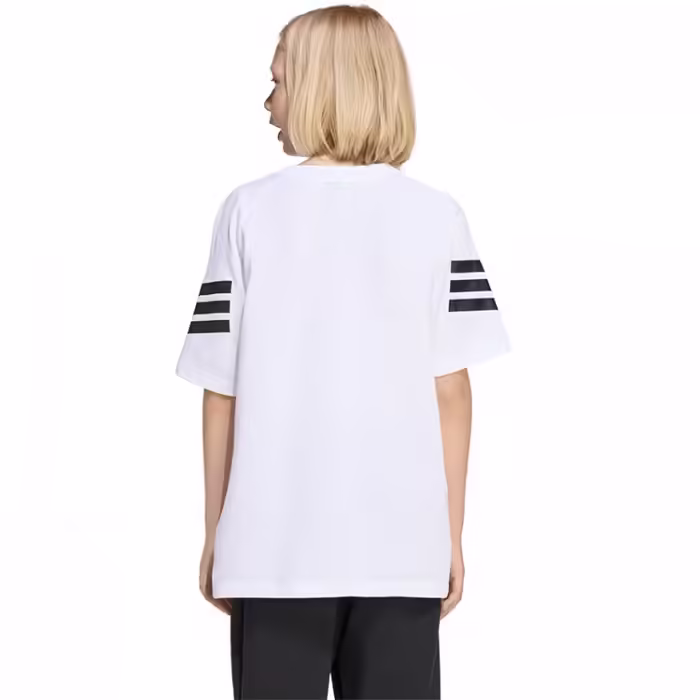 Tricou Adidas J FI 3S  TEE Alb 128 - 2