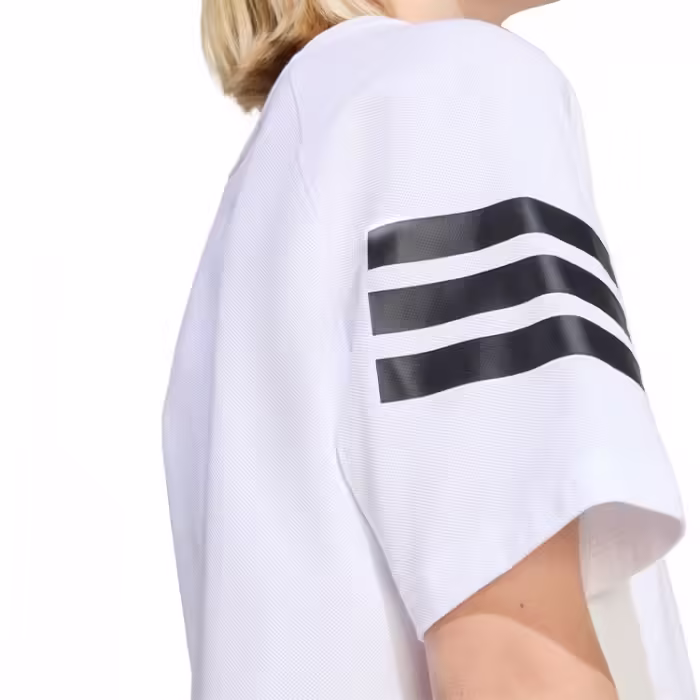 Tricou Adidas J FI 3S  TEE Alb 128 - 5