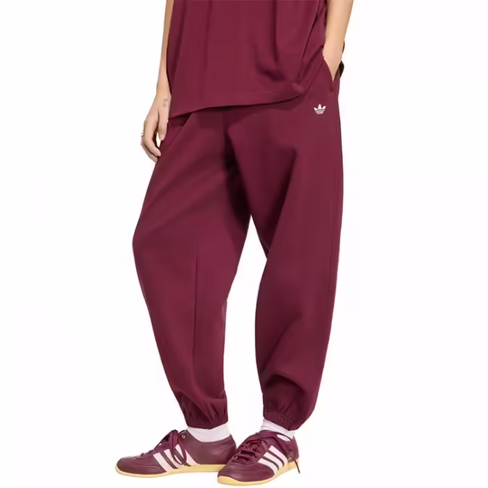 Pantaloni Adidas ESSENTIALS LOOSE FLEECE JOGGERS Rosu XS