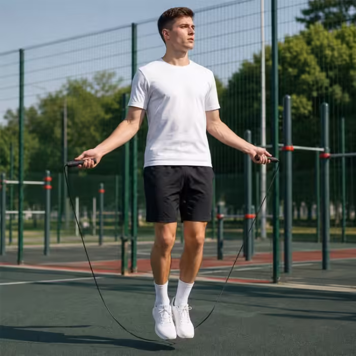 Скакалка скоростная Nova Cord Черный 280 cm - 3