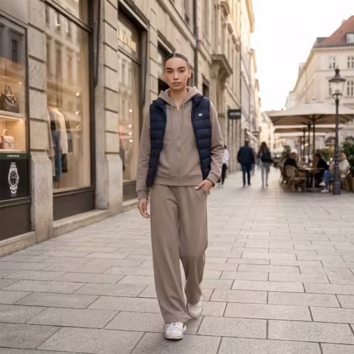 Hanorac EA7 EMPORIO ARMANI CORE LADY HOODIE - 2