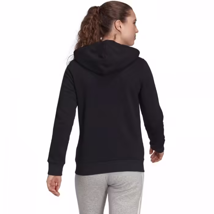 Толстовка Adidas ESSENTIALS FLEECE 3-STRIPES FULL-ZIP Черный XS - 2