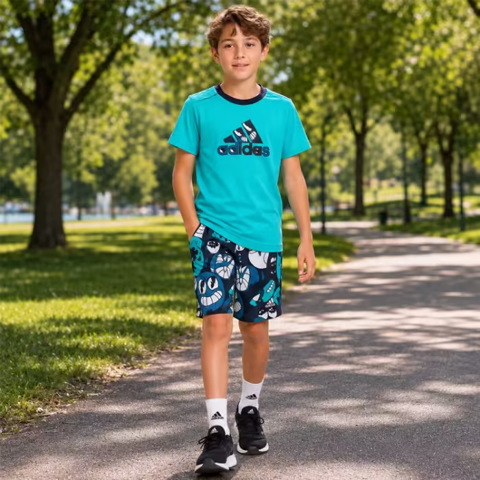 Набор футболка и шорты Adidas I  SUMMER SET Разноцветный 10 - 2