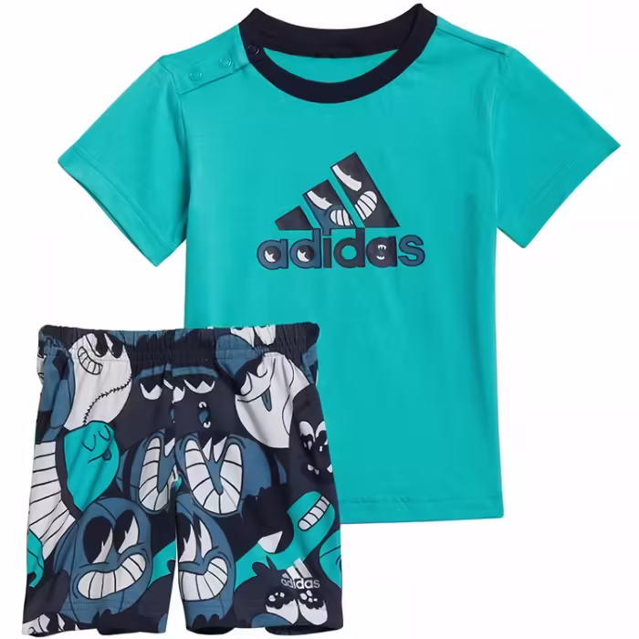 Набор футболка и шорты Adidas I  SUMMER SET Разноцветный 10 - 10