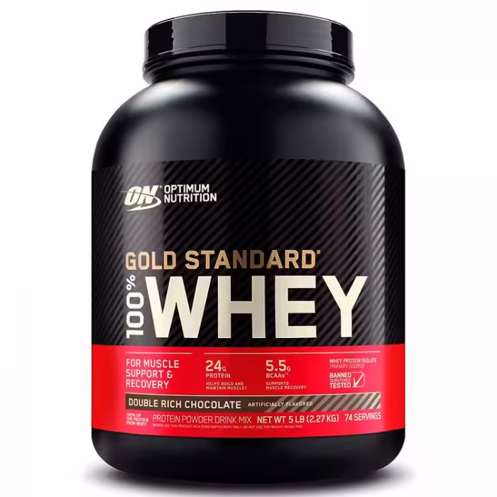 Сывороточный протеин Optimum Nutrition ON 100% WHEY GOLD DBL RICH CHOCOLATE 5LB