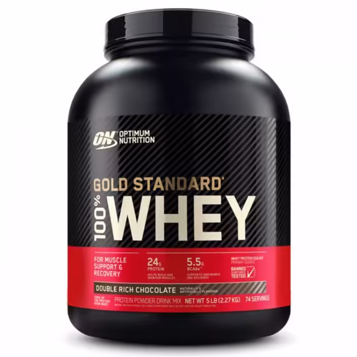 Сывороточный протеин Optimum Nutrition ON 100% WHEY GOLD DBL RICH CHOCOLATE 5LB - 2