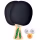 Set 2 palete + 3 mingi p/u tenis de masa Donic Fetzner 400