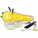 Set pentru badminton cu fluturas husa si plasa inSPORTline Victor 179500