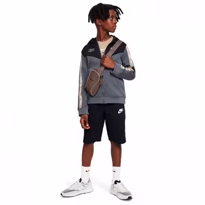 Толстовка Nike B NSW REPEAT SW PK FZ HOODIE - 3