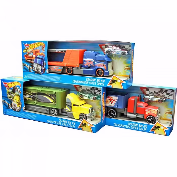 Jucarii Hot Wheels Camion Crash Rig