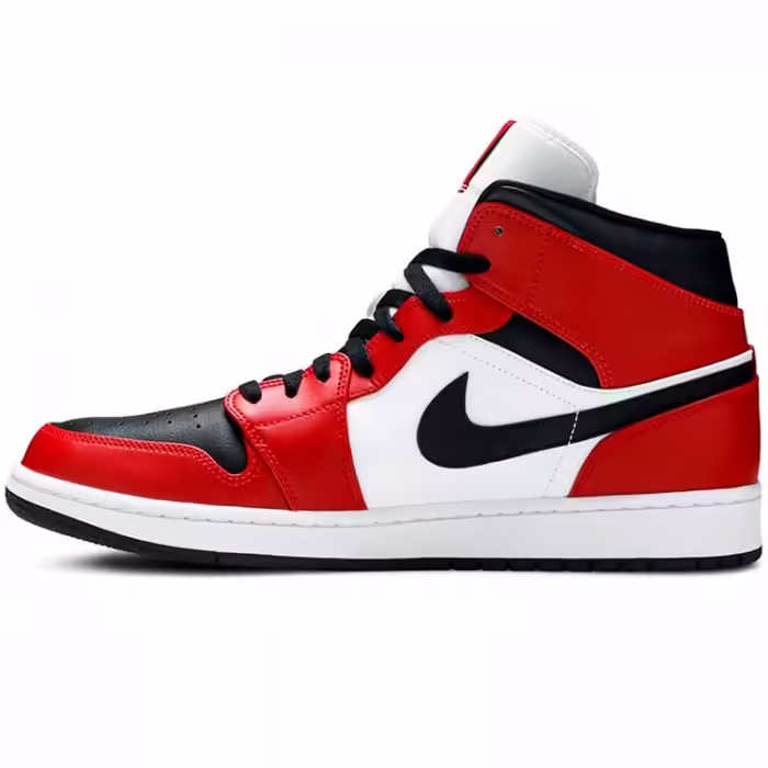 Incaltaminte Sport Nike AIR JORDAN 1 MID Rosu 41 - 2