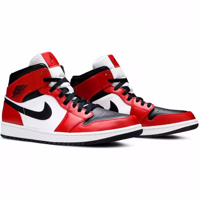 Incaltaminte Sport Nike AIR JORDAN 1 MID Rosu 41 - 5