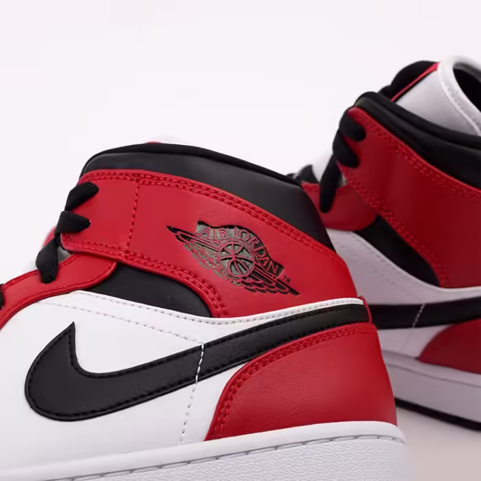 Incaltaminte Sport Nike AIR JORDAN 1 MID Rosu 41 - 7