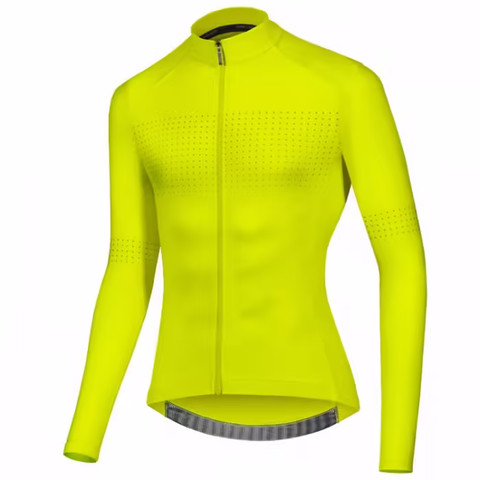 Scurta Giant ILLUME LS JERSEY NEON YELLOW S - 3