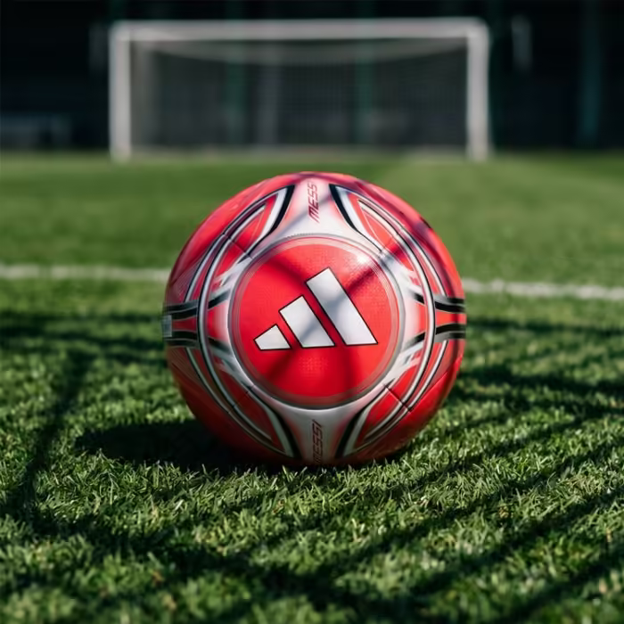 Minge fotbal Adidas MESSI CLUB Rosu 5 - 5