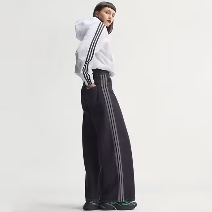 Pantaloni Adidas HIGH RISE WIDE DENIM - 4