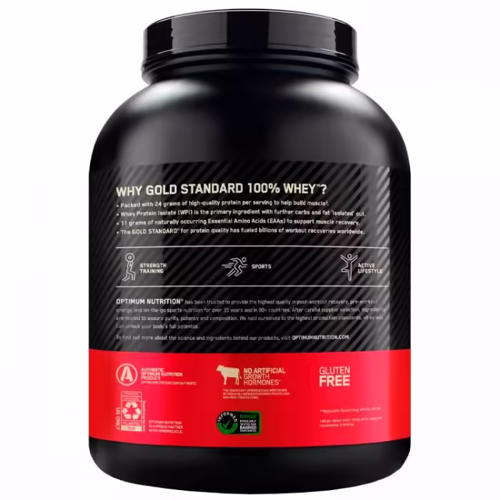 Proteine din zer Optimum Nutrition Gold Standard 100% WHEY Banana Cream 5lb - 3