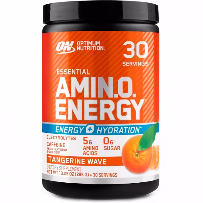 Аминокислоты Optimum Nutrition ESSENTIAL AMIN.O. ENERGY + ELECTROLYTES, Tangerine Wave, 285g