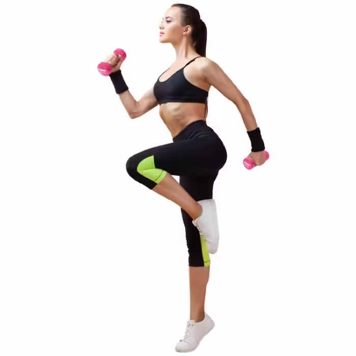 Gantera 0.5 kg YORK Vinyl Dipped Dumbbells (Fitbell) - 3