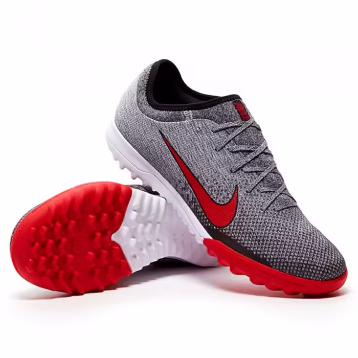 Ghete pentru fotbal Nike VAPOR 12 PRO NJR TF Gri 44 - 3