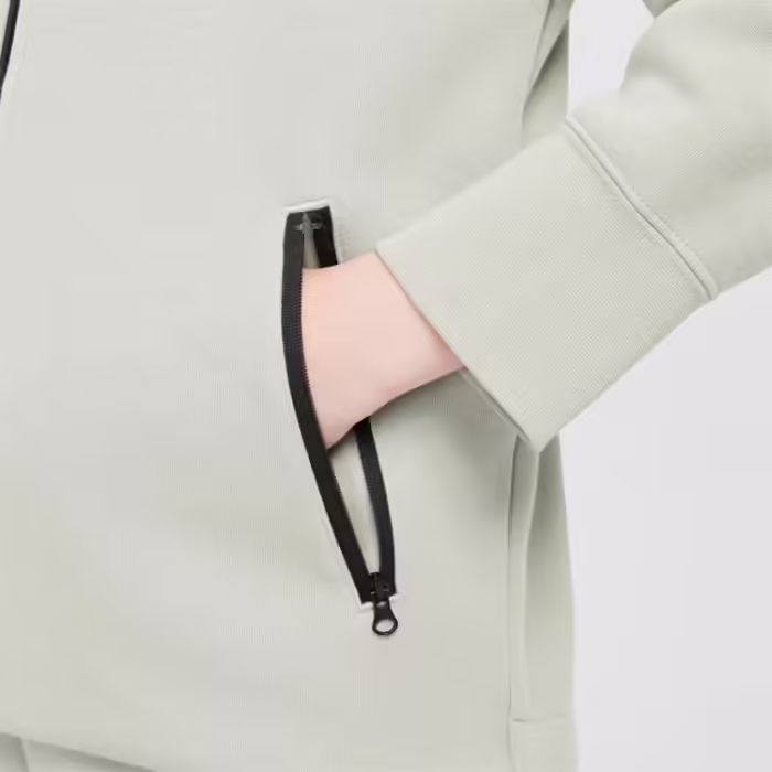 Hanorac Nike G NSW TCH FLC HD FZ LS Gri L - 6