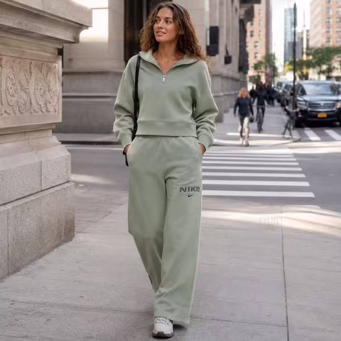 Pantaloni Nike W NSW PHNX FLC HR LOGO PNT WDE - 7