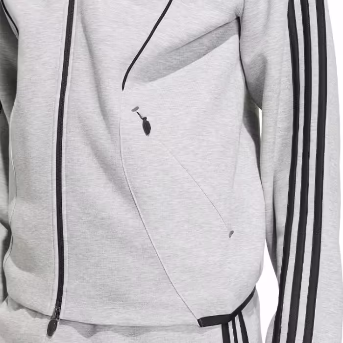 Толстовка Adidas SPACER TEAMGEIST 26 CUTLINE FULLZIP Серый L - 5