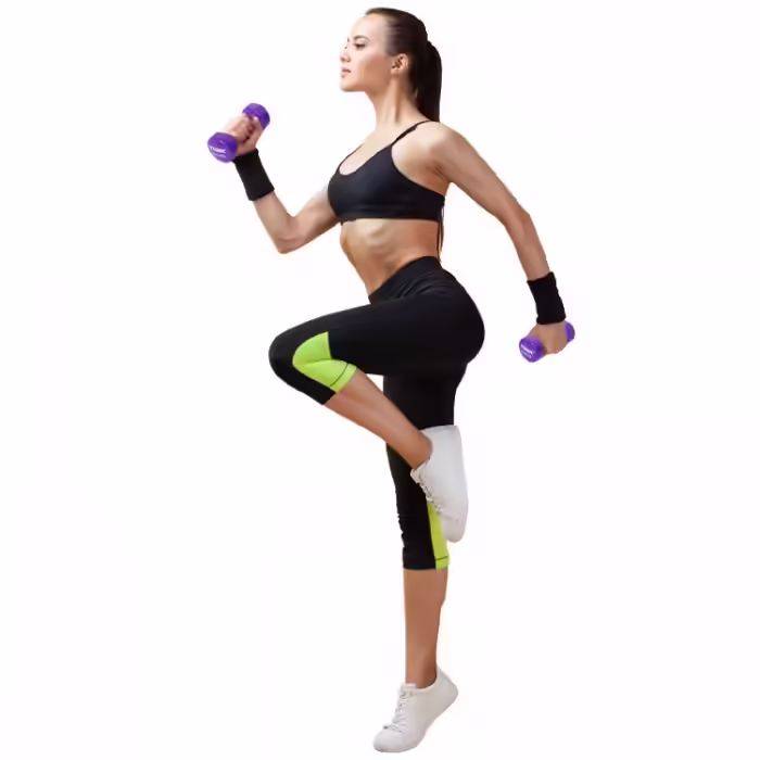 Гантель 1 кг YORK Vinyl Dipped Dumbbells (Fitbell) - 3