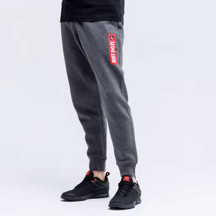 Pantaloni Nike JDI JGGR FLC BSTR Gri inchis 2XL - 4