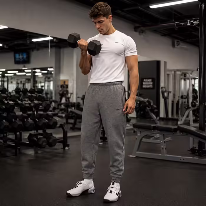 Брюки Nike M NK TF PANT TAPER Серый XL - 8