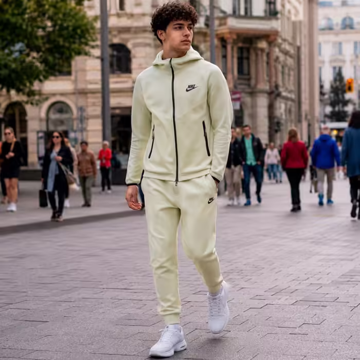 Hanorac Nike M NK TCH FLC FZ WR HOODIE - 3