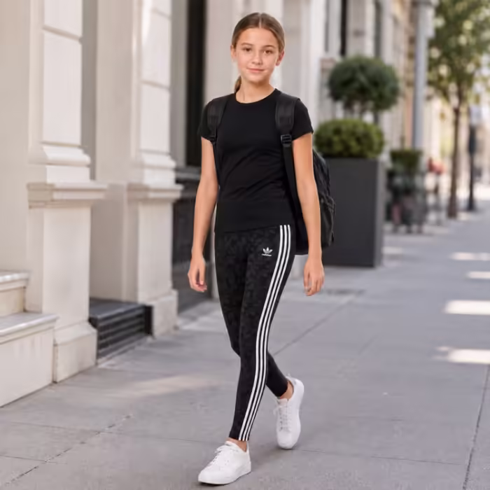 Panta-colanti Adidas LEGGINGS HW    Negru 152 - 8