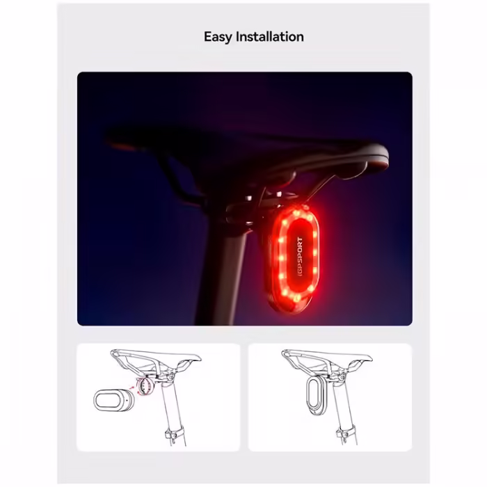 Fara spate iGPSport SR mini - 3