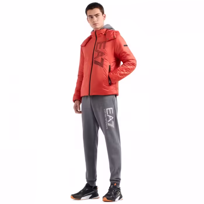 Куртка EA7 EMPORIO ARMANI TECHNICAL FABRIC PADDED JACKET WITH HOOD - 2