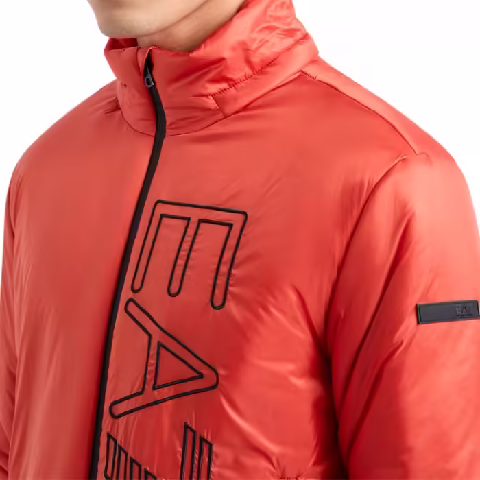Куртка EA7 EMPORIO ARMANI TECHNICAL FABRIC PADDED JACKET WITH HOOD - 3