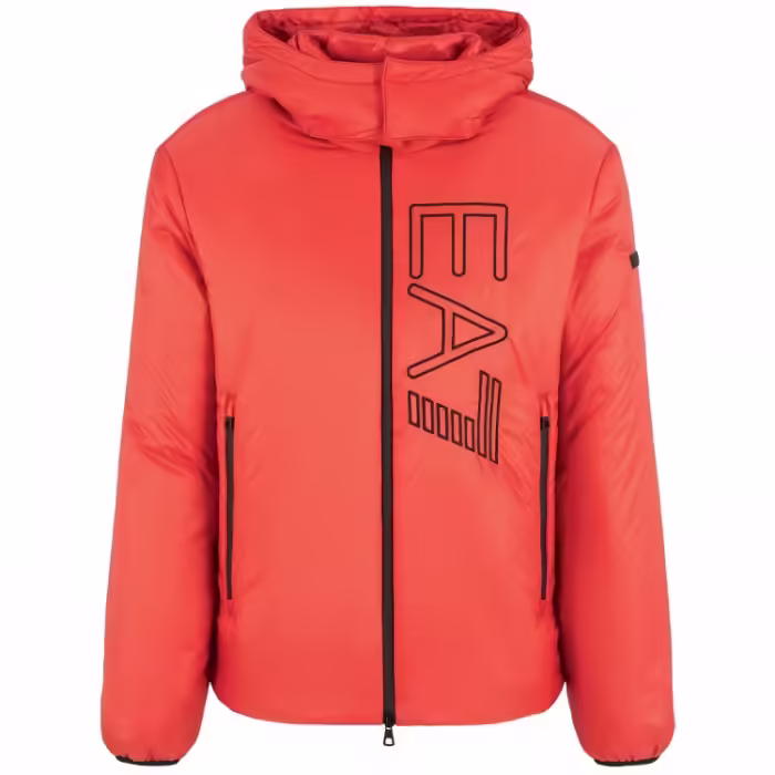 Куртка EA7 EMPORIO ARMANI TECHNICAL FABRIC PADDED JACKET WITH HOOD - 5